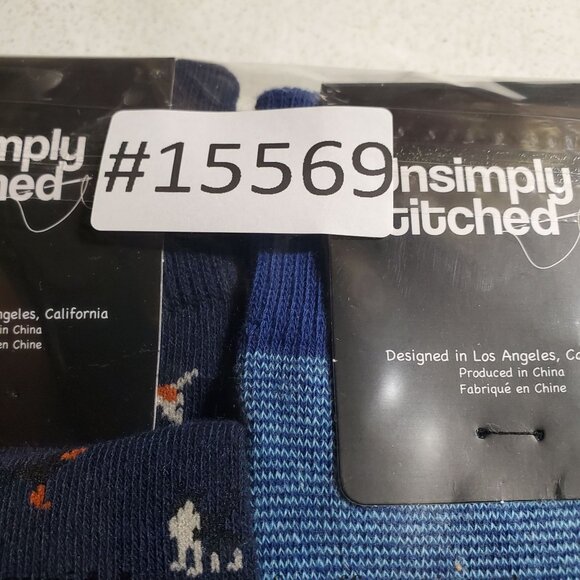 Unsimply Stitched Socks Mens One Size Four Pack Bundle of Crew Socks *NWT* - Picture 11 of 11
